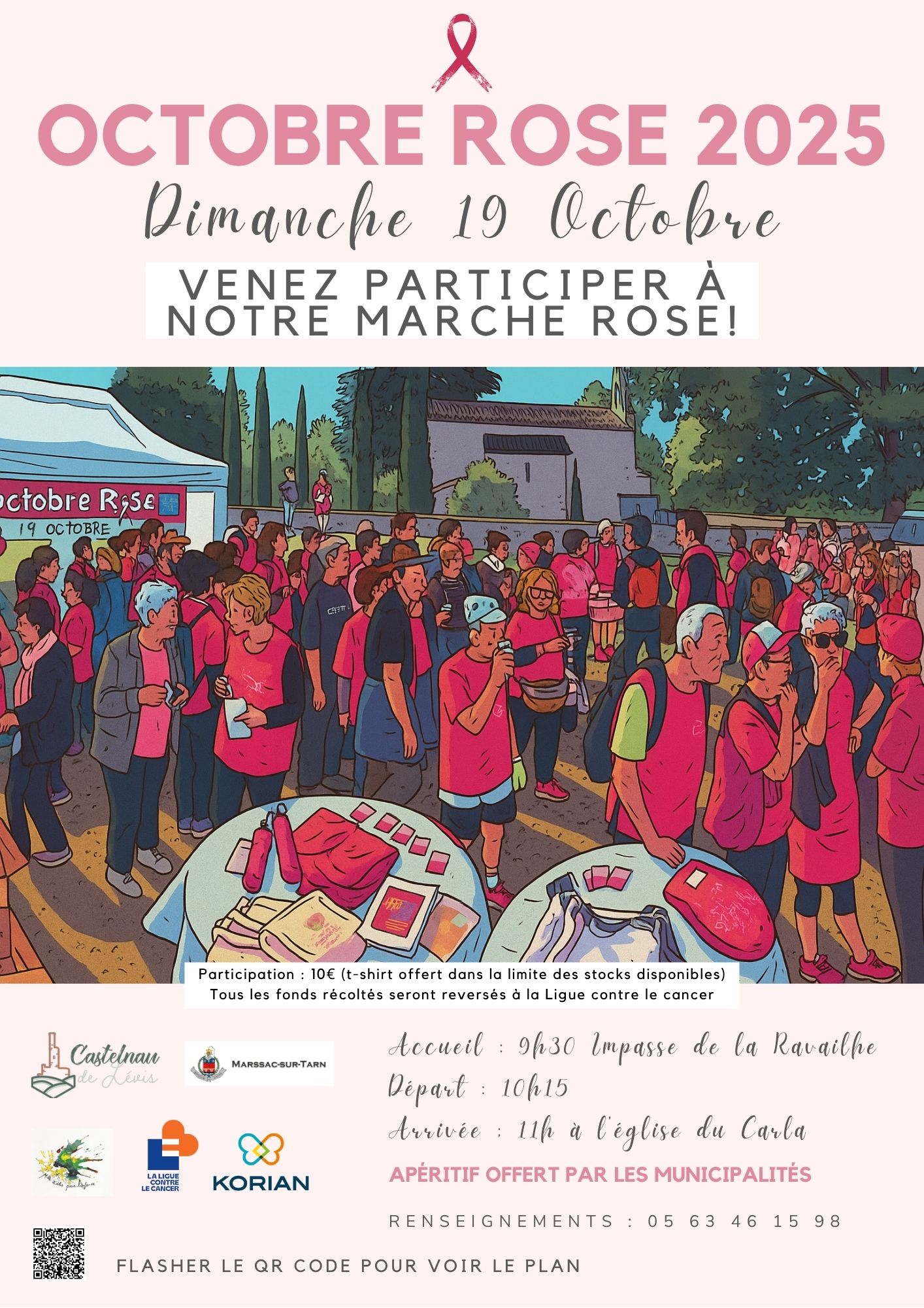 OCTOBRE ROSE 2025 dimanche 19 Octobre 2