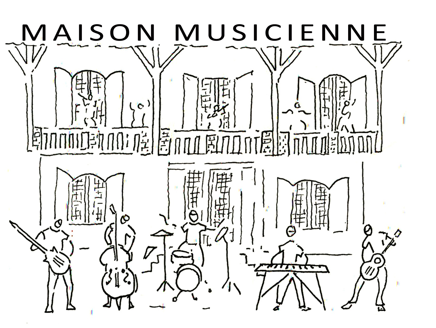 affiche maison musicienne